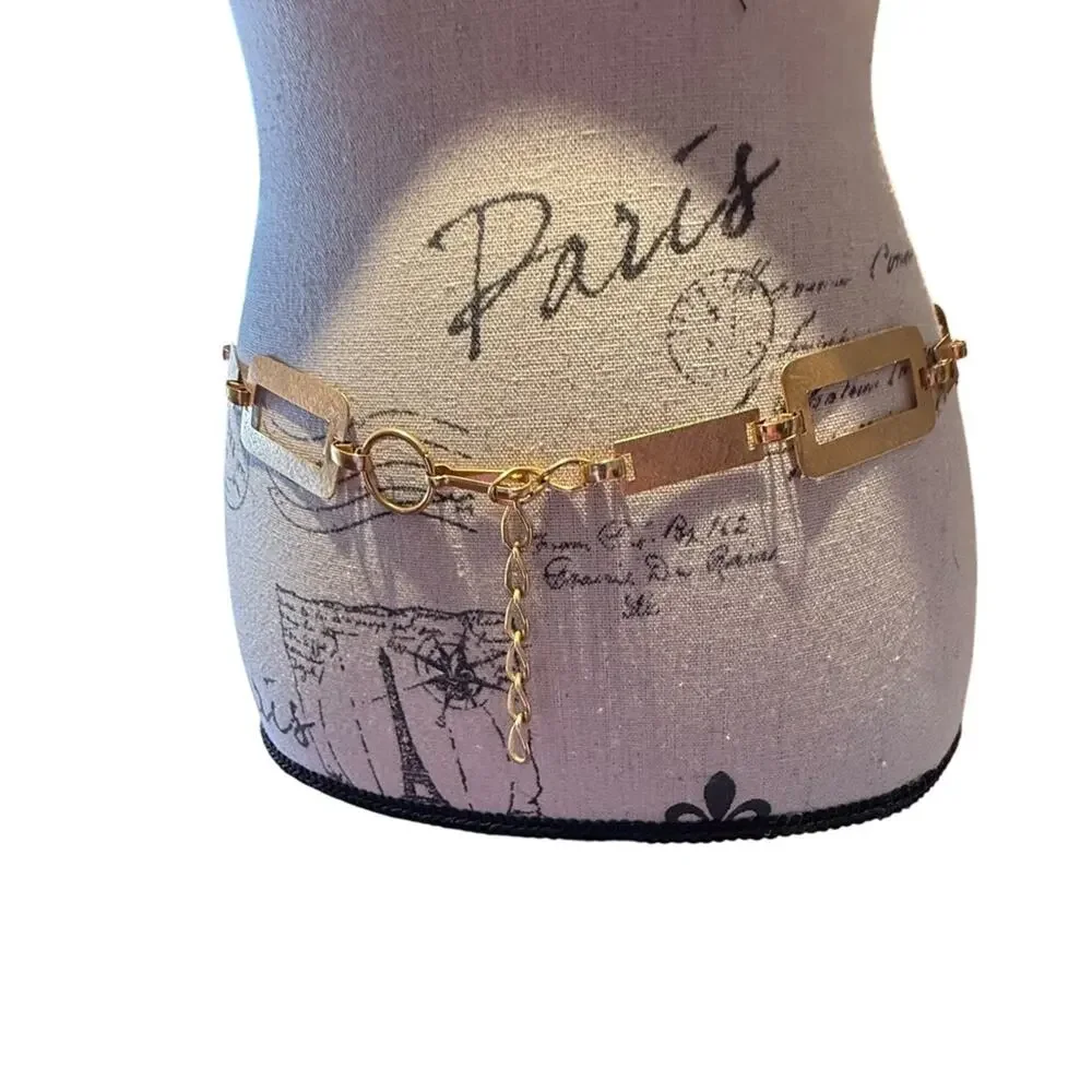 Vintage Gold Retro Style Chain Belt